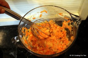 mix wet with carrots