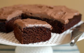 One-Bowl Eggless Chocolate Cake
