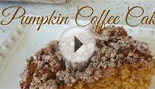 Pumpkin Coffee Cake - Low Fat