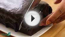Vegan Chocolate Pumpkin Loaf Cake Recipe with Fudgey