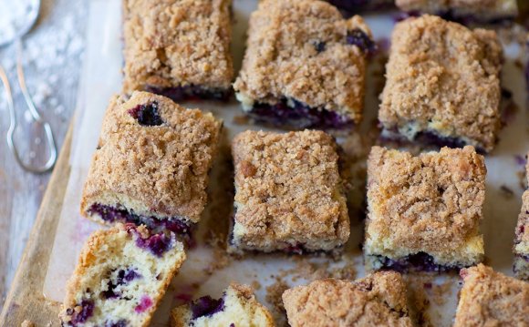 Blueberry Buckle Coffeecake