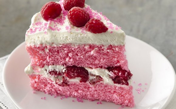 Hot Pink Raspberry and Cream