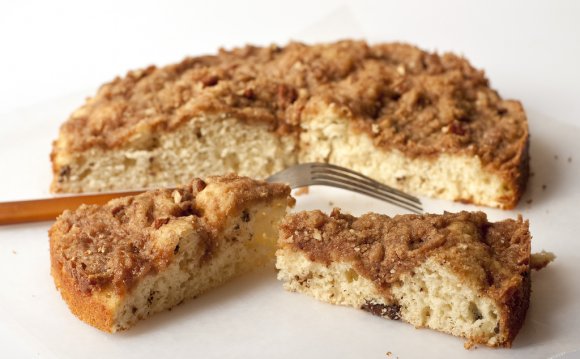 D s coffeecake. Topping