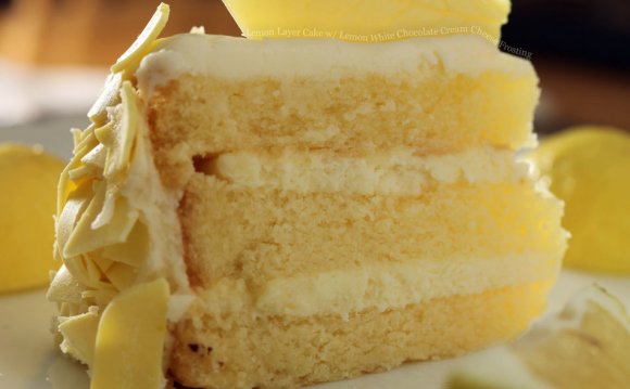 Lemon Layer Cake with Lemon