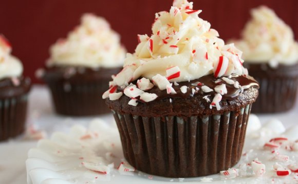 Peppermint Chocolate Cupcakes