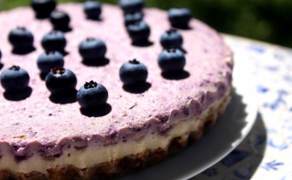 Healthy Blueberry Coffee Cake recipe