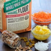 A moist and healthy carrot cake recipe