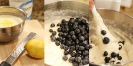 Blueberry Coffee Cake Light Recipe -Starbucks Copycat