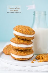 Carrot Cake Cookies with Cream Cheese Frosting | Cooking Classy