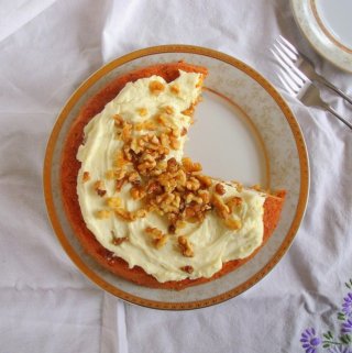 Carrot Cake with Lime Mascarpone Icing