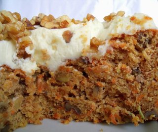 Carrot Cake with Lime Mascarpone Icing
