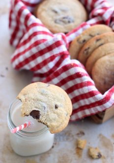 Chocolate Chip Cookies without Baking Soda or Baking Powder