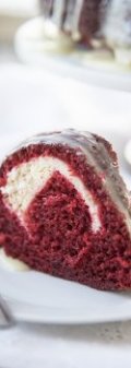 cream cheese filled red velvet cake 2