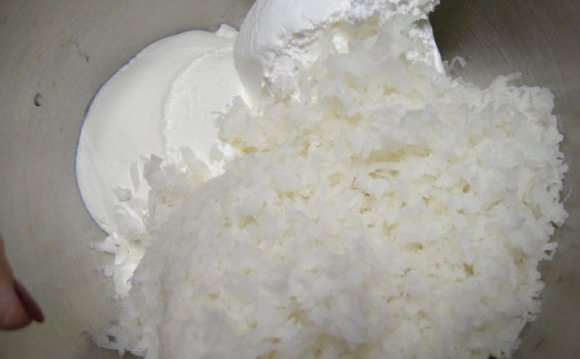Sour Cream coconut Cake recipe
