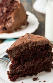 Duke's Chocolate Mayonnaise Cake - a south favorite that is therefore damp and wealthy!