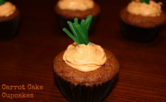 Easy Carrot Cake Cupcakes recipe