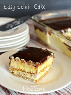 Easy Eclair Cake