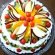 Easy fresh fruit cake recipe