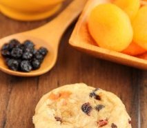 Fruitcake Cookies -- a healthy and balanced twist from the vacation classic. Soft, thick & so addictive!