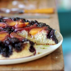 steps to make an Upside-Down Cake with virtually any Fruit