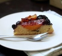 making an Upside-Down Cake with virtually any Fruit