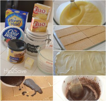 steps to make eclair cake Hip2Save