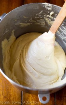 making Homemade Yellow Cupcakes