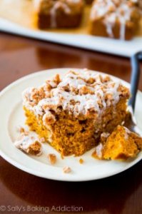 Iced Pumpkin Coffee Cake