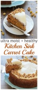 Drain Carrot Cake. SO moist. This is the most useful healthy carrot cake meal