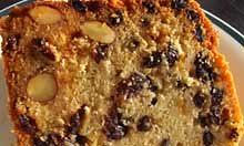 Lincolnshire plum loaf, a kind of Christmas cake