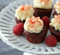 Mini Red Velvet Cupcakes