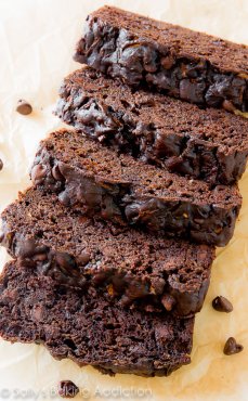 Moist and FUDGY dual Chocolate Zucchini Bread is really so simple to make. And it also tastes like chocolate cake!