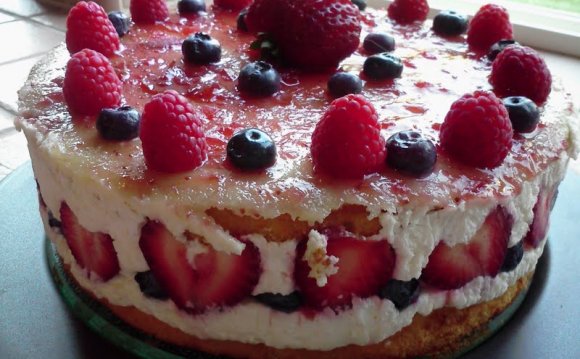 Fruit Basket cake recipe