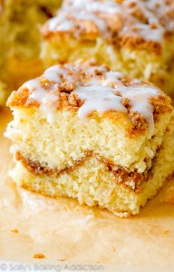 old-fashioned Crumb Cake Recipe on sallysbakingaddiction.com- click through for simple meal!