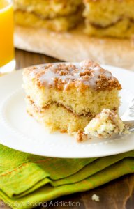 traditional Crumb Cake Recipe on sallysbakingaddiction.com- click through when it comes to easy dish!