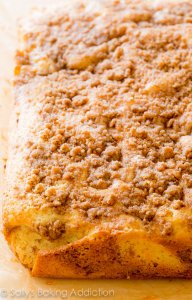 traditional Crumb Cake Recipe on sallysbakingaddiction.com- click through when it comes to easy dish!