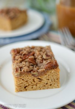 Pumpkin Coffee Cake | crazyforcrust.com | #pumpkin #breakfast #brunch