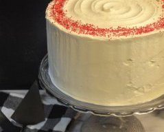 red velvet cake with ermine icing | Brooklyn Homemaker