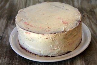 Red Velvet Cheesecake Cake