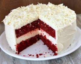 Red Velvet Cheesecake Cake