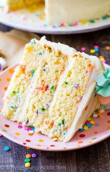 Sally's Baking Addiction Recipe - Funfetti Layer Cake