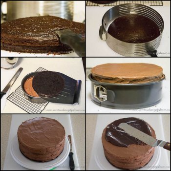 Supreme Chocolate Cake with Chocolate Mousse Filling