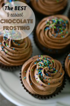 best and easiest chocolate frosting