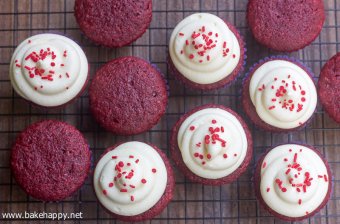 These purple velvet cupcakes tend to be very wet. Paired with an absolutely divine cream cheese frosting, these cupcakes are bursting with purple velvety goodness in every bite!