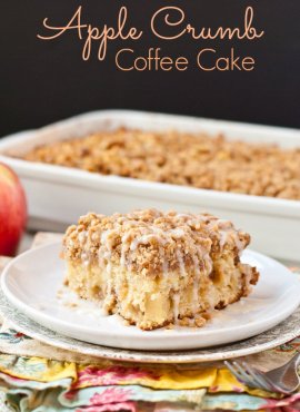 This Apple Crumb Coffee Cake is the perfect morning meal to relieve into autumn.