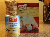 Crushed pineapple Angel Food cake recipe