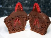 Dark Chocolate-Raspberry Cake recipe