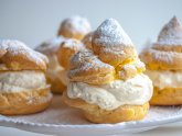 Italian Cream puffs Cake recipe