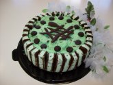 Mint Chocolate Chip Ice Cream Cake recipe