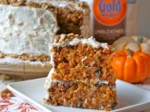 Pumpkin Carrot Cake recipe